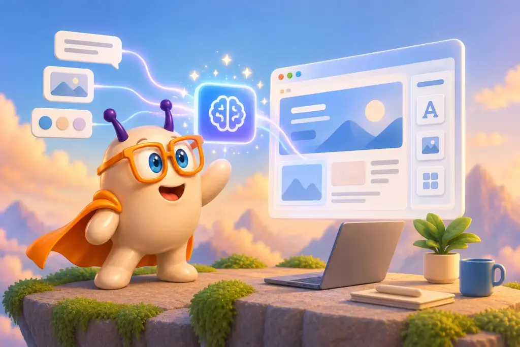 AI webdesign, wat het is en waarom het jouw workflow verandert