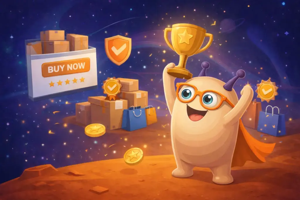 De Buy Box (koopblok winnen)