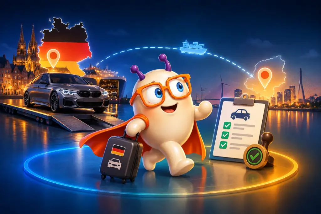 Een auto importeren uit Duitsland