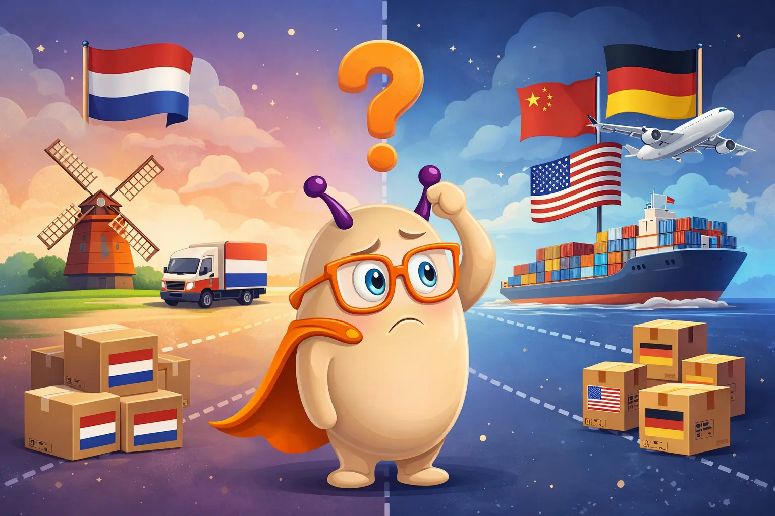 Nederlandse vs. buitenlandse leveranciers - Leverancier vinden