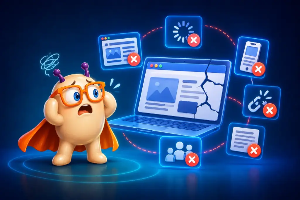 Veelgemaakte fouten bij het laten maken van een website