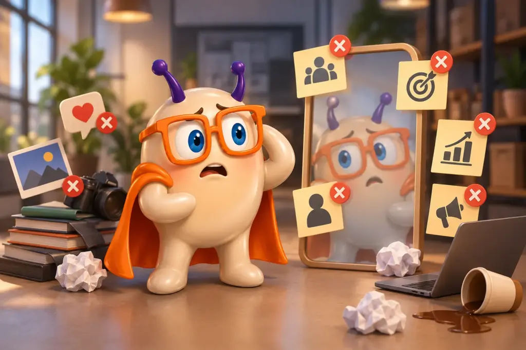 Veelgemaakte fouten bij het opbouwen van een personal brand