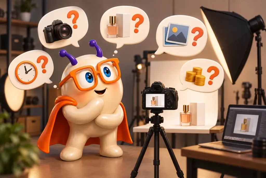 Veelgestelde vragen over een product fotograaf