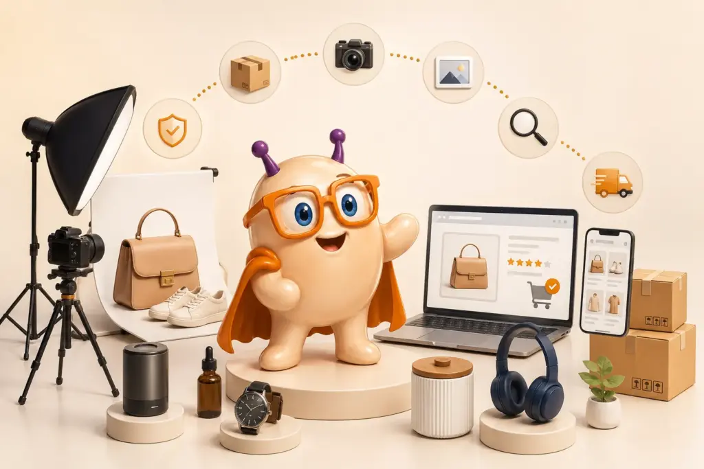Productfoto's laten maken voor een hogere conversie en minder retouren Veelgestelde vragen over productfoto's laten maken
