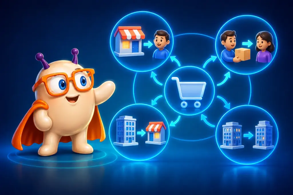 Ontdek wat ecommerce inhoudt en hoe je succesvol online verkoopt Welke typen e-commerce zijn er op basis van wie er koopt en verkoopt?